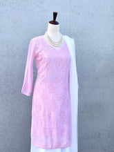 Load image into Gallery viewer, Amala Short Kurta in Pink
