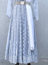 Load image into Gallery viewer, Mehr Grey Anarkali
