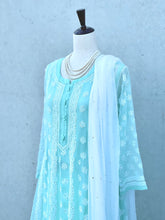 Load image into Gallery viewer, Mehr Mint Green Anarkali