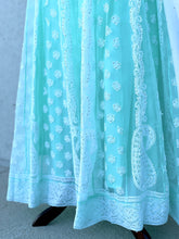 Load image into Gallery viewer, Mehr Mint Green Anarkali