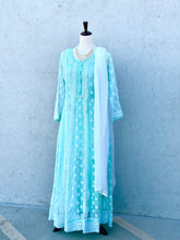 Load image into Gallery viewer, Mehr Mint Green Anarkali