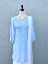 Load image into Gallery viewer, Nessa Short Kurti in English Blue