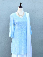 Load image into Gallery viewer, Nessa Short Kurti in English Blue