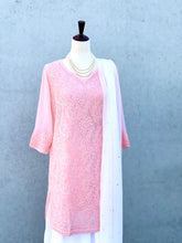 Load image into Gallery viewer, Amala Short Kurta in Peach
