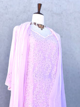 Load image into Gallery viewer, Aviva Powder Pink Gharara Set