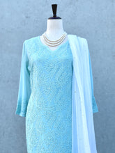 Load image into Gallery viewer, Amala Short Kurta in Dusty Teal