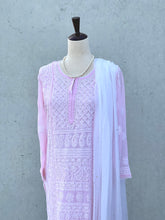 Load image into Gallery viewer, Maya Knee Length Kurta in Pink