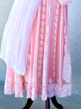 Load image into Gallery viewer, Mehr Peach Anarkali