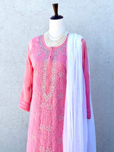 Load image into Gallery viewer, Eden Peach Long Kurta