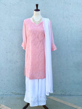 Load image into Gallery viewer, Amala Short Kurta in Peach