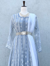 Load image into Gallery viewer, Mehr Grey Anarkali
