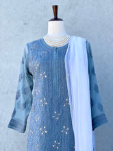 Load image into Gallery viewer, Eden Grey Long Kurta

