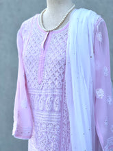Load image into Gallery viewer, Maya Knee Length Kurta in Pink
