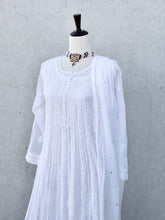 Load image into Gallery viewer, Mehr White Anarkali
