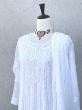 Load image into Gallery viewer, Mehr White Anarkali
