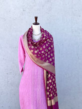 Load image into Gallery viewer, Parima Orchid Pink Kurta set in Chanderi
