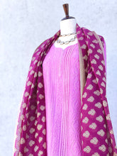 Load image into Gallery viewer, Parima Orchid Pink Kurta set in Chanderi
