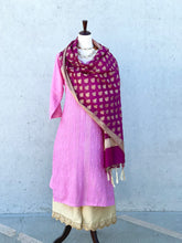 Load image into Gallery viewer, Parima Orchid Pink Kurta set in Chanderi
